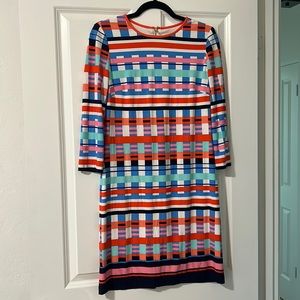 Eliza J Shift Dress - Retro Mod Pattern